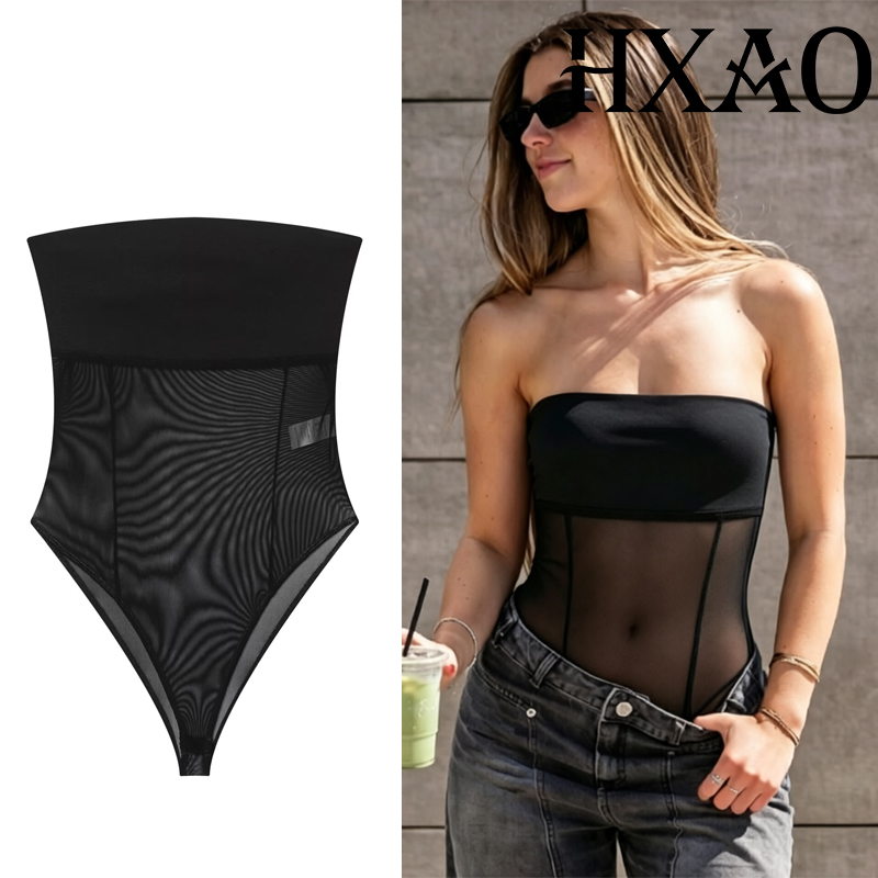 Strapless Bra Backless - HXAO Body Corset en Tulle pour
