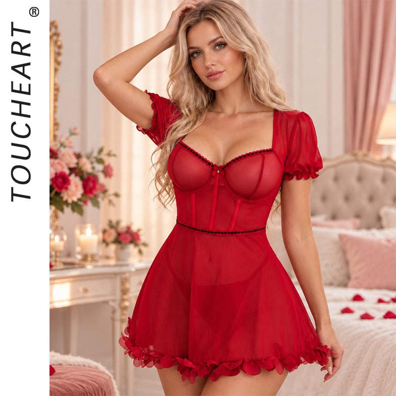 Ensemble de nuisette Toucheart - Babydoll Chemise Night avis et prix