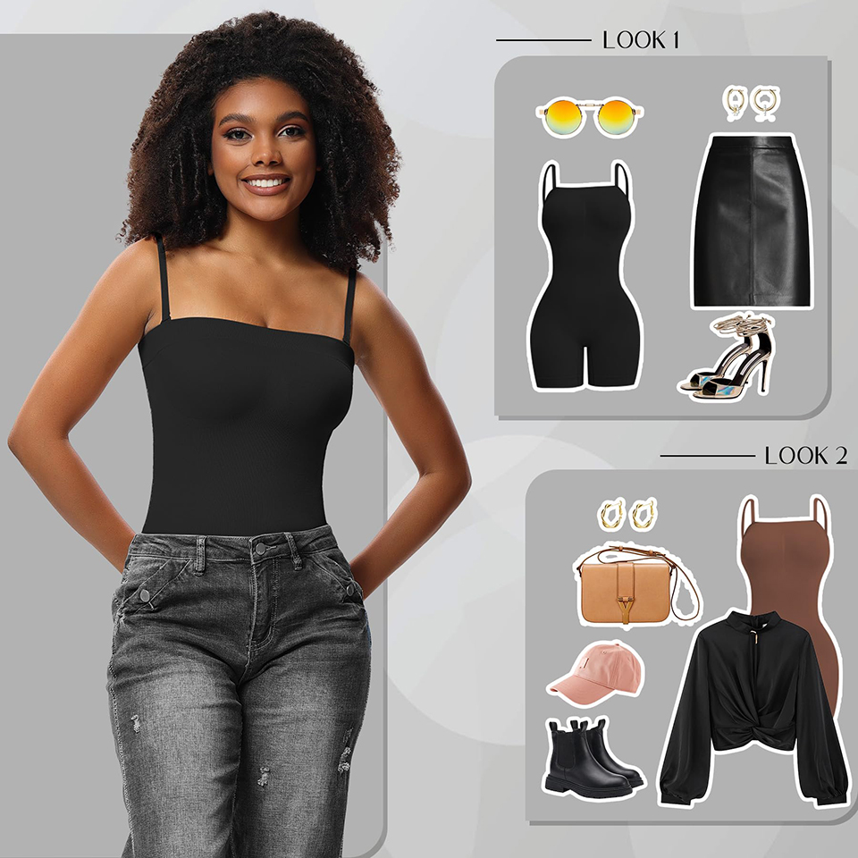 Combinaison TUNIControl sans c - Shapewear Bodysuit Firm avis et prix