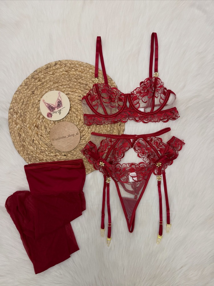 Ensemble de lingerie en dentel - Garter Belt Set avis et prix