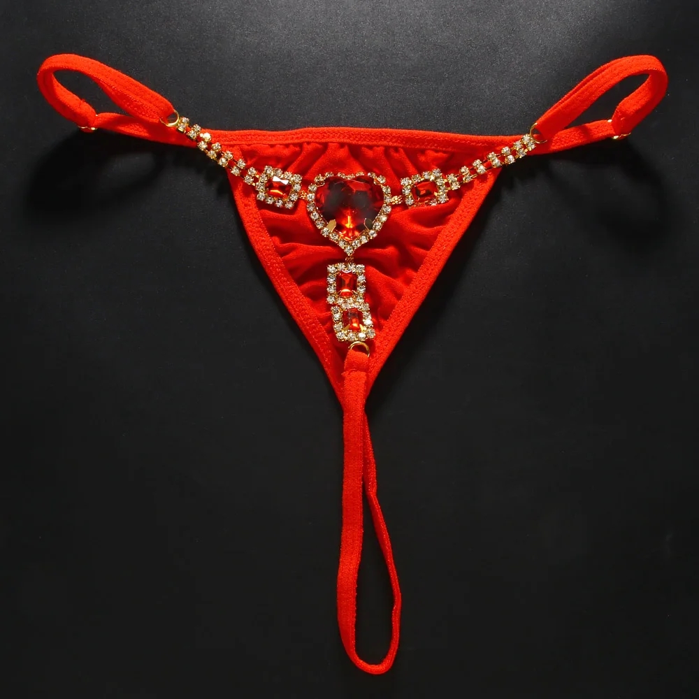 String en forme de cœur en cri - Thong Bikini Women avis et prix